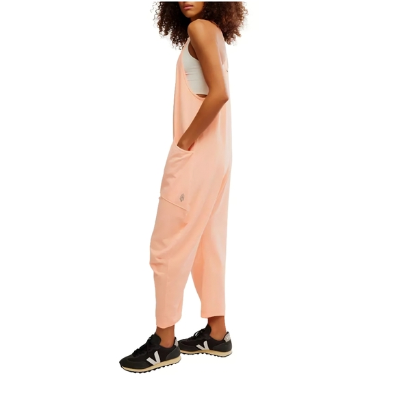 FP Movement by Free People Hot Shot Onsie In Pastel Peach, NWT - Picture 7 of 9